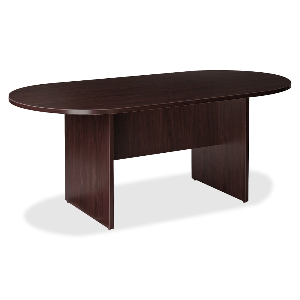 Lorell Prominence 2.0 Racetrack Conference Table, 72inW, Espresso