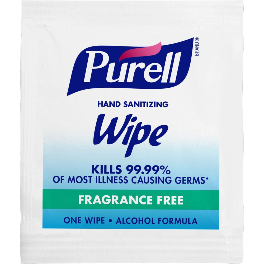 Purell Premoistened Sanitizing Hand Wipes, White, Case Of 1,000 Packets