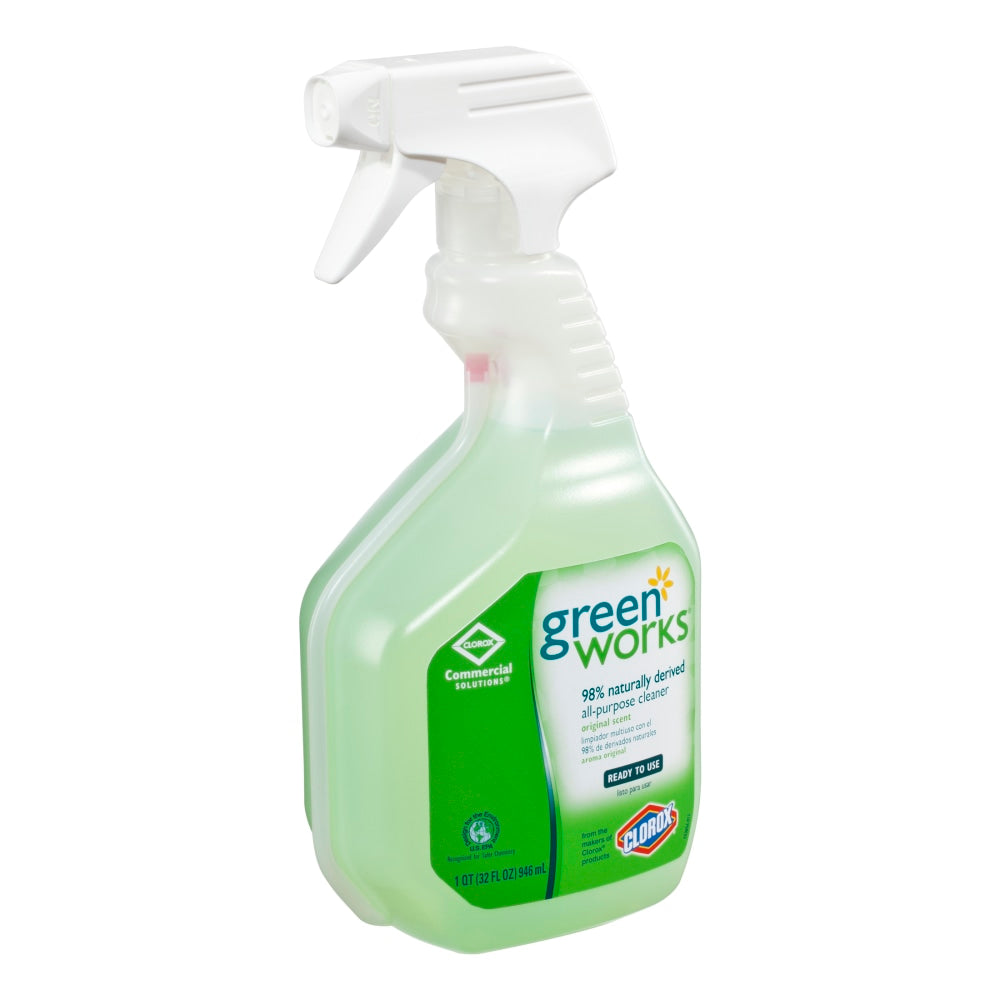 Green Works Natural All-Purpose Cleaner Spray, 32 Oz Bottle