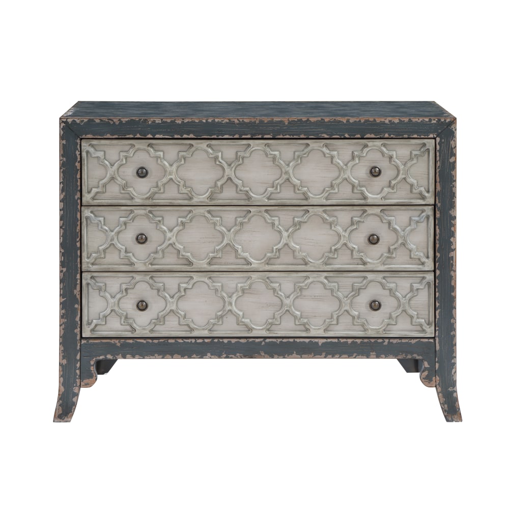 Coast to Coast Kailey Cottage Accent Chest, 30inH x 39inW x 18inD, Jacoby 2-Tone