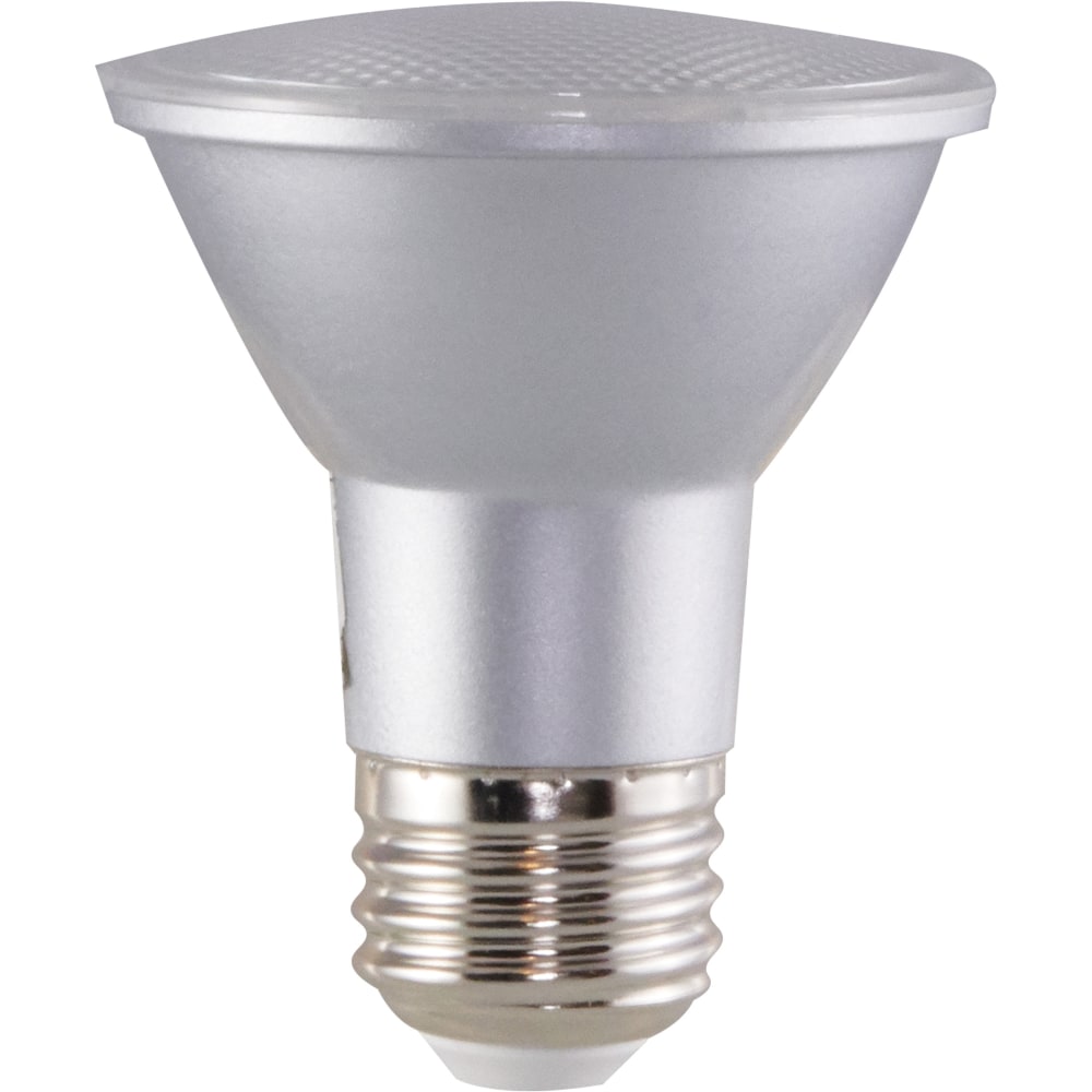 Satco 6.5W PAR 20 LED Bulb - 6.50 W - 50 W Incandescent Equivalent Wattage - 120 V AC - 520 lm - Parabolic Reflector - PAR20 Size - Clear - Warm White Light Color - E26 Base - 25000 Hour - 4940.3 deg.F (2726.8 deg.C) Color Temperature - 90 CRI