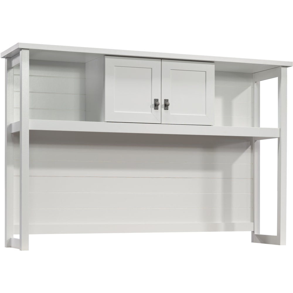 Sauder Cottage Road 60inW Hutch Organizer With Doors, White