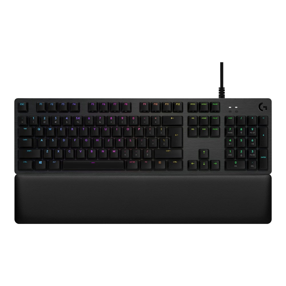 Logitech Gaming G513 - Keyboard - backlit - USB - key switch: GX Brown Tactile - carbon