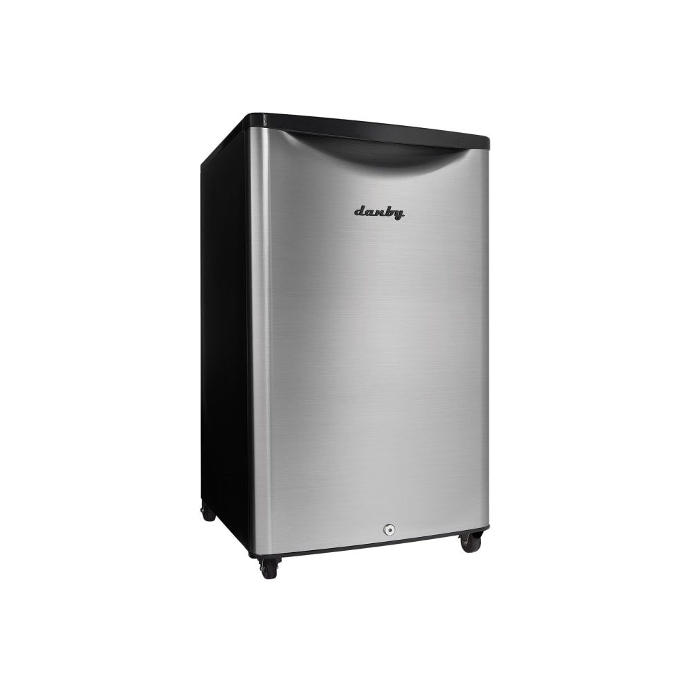 Danby Contemporary Classic DAR044A6BSLDBO - Refrigerator - outdoor - width: 20.7 in - depth: 21.3 in - height: 33.1 in - 4.4 cu. ft - spotless steel