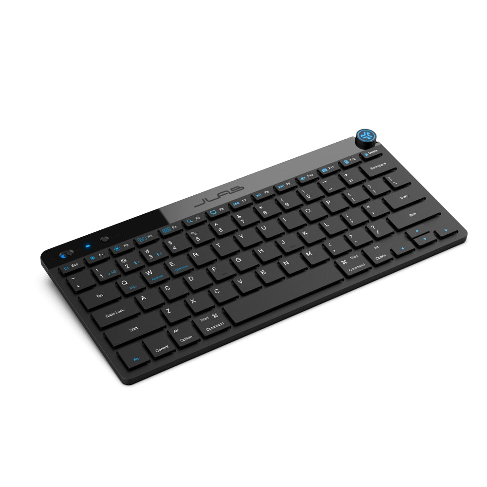 JLab Audio GO Wireless Keyboard, Black