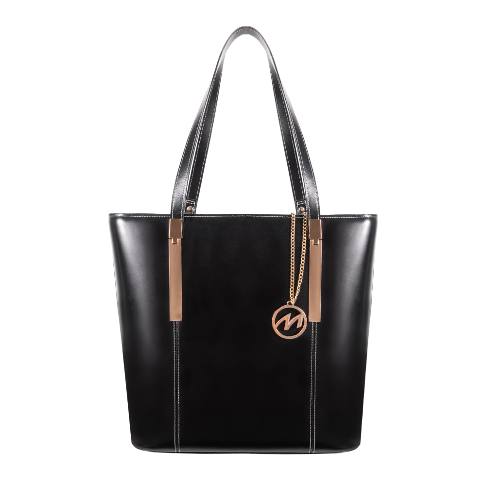 McKleinUSA Cristina Tote, 14inH x 13 1/2inW x 6inD, Black