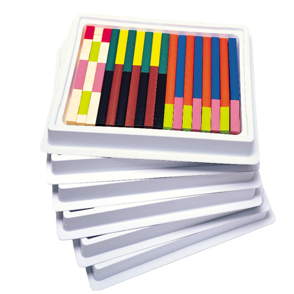 Learning Resources Connecting Cuisenaire Rods Introduction Sets, Assorted Colors, Grades Pre-K - 9, Pack Of 6