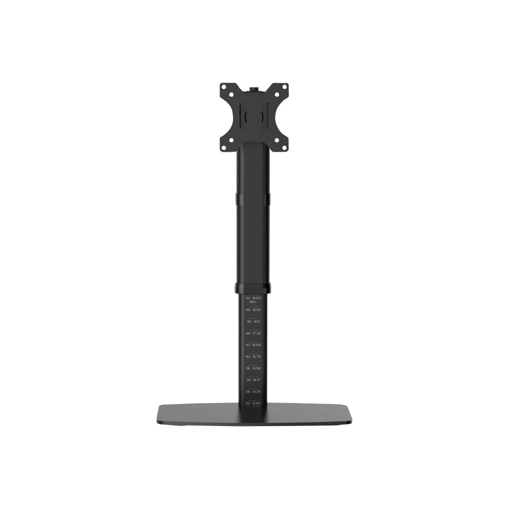 Tripp Lite Single-Display Monitor Stand - Height Adjustable, 17in to 27in Monitors - Mounting kit - for monitor - steel - black - screen size: 17in-27in - desktop, desk-mountable