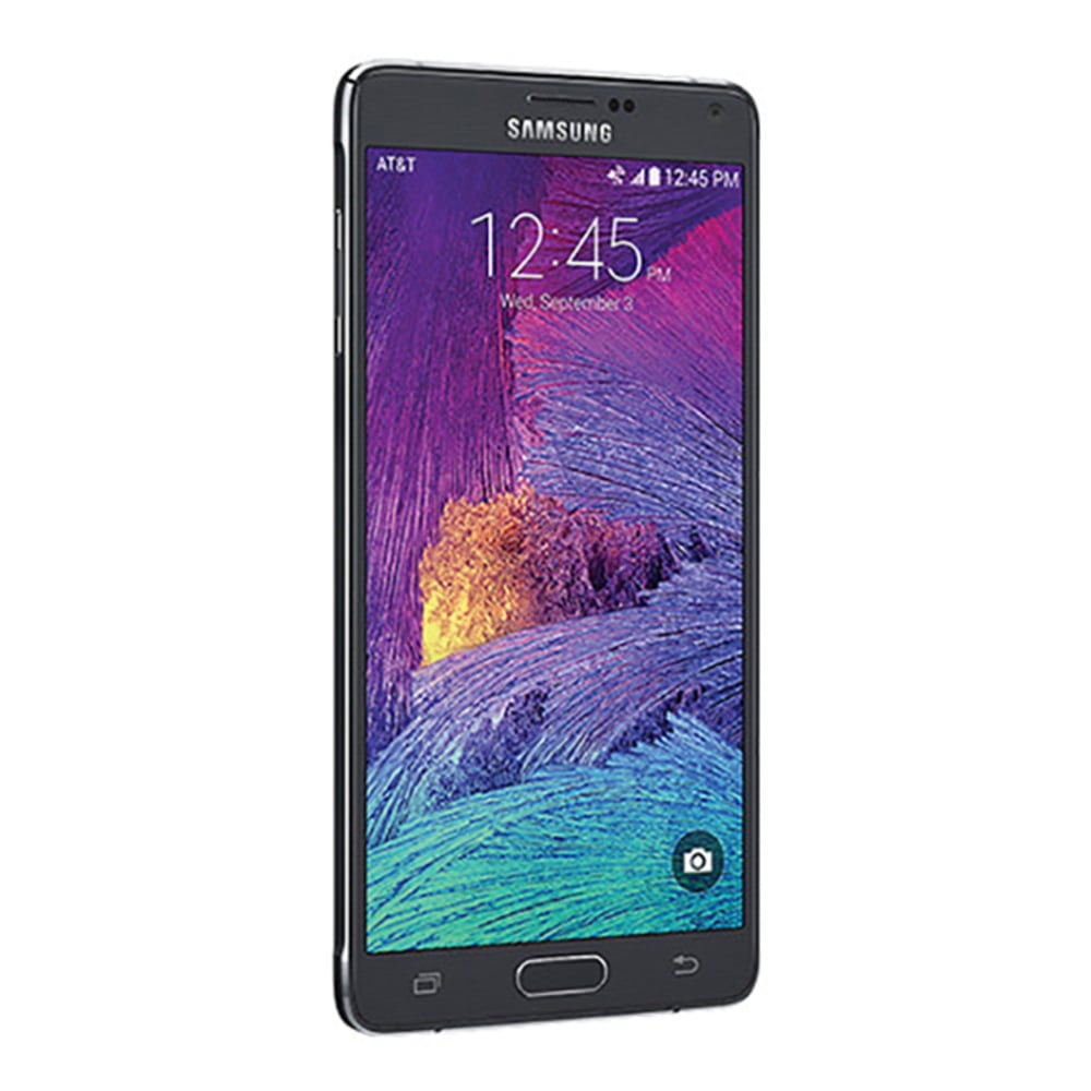 Samsung Galaxy Note 4 N910A Refurbished Cell Phone, Black, PSC100017