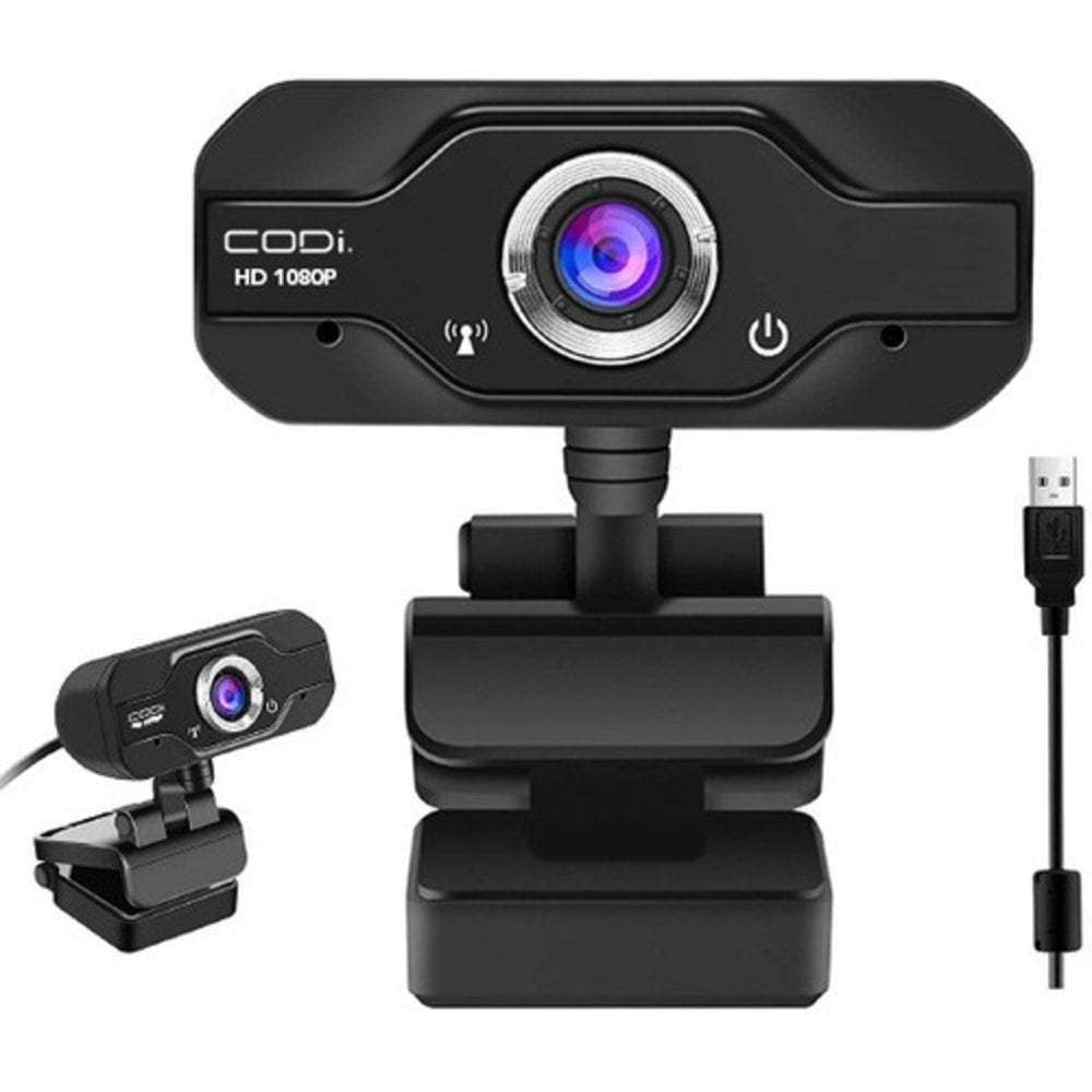 Codi Aquila HD 1080P Fixed Focus Webcam