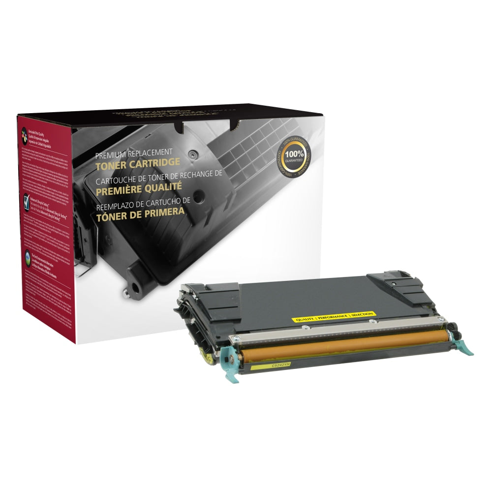 Office Depot Remanufactured Yellow Toner Cartridge Replacement For Lexmark C734, ODC734Y