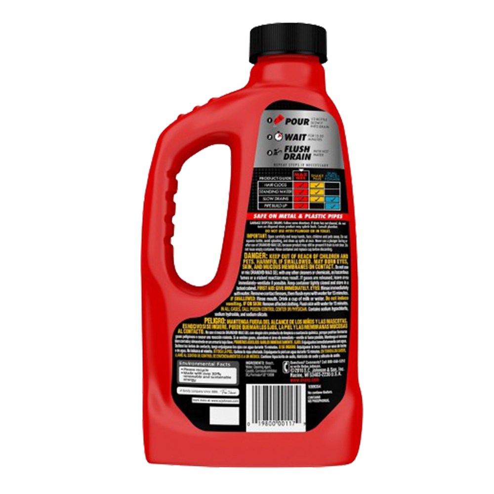 Drano Max Gel Clog Remover, 32 Oz