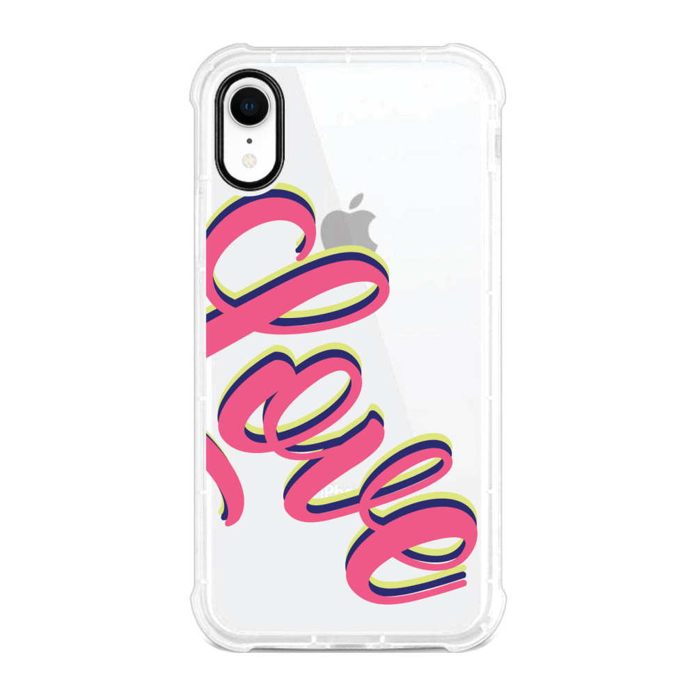 OTM Essentials Tough Edge Case For iPhone XR, Neon Love, OP-YP-Z127A