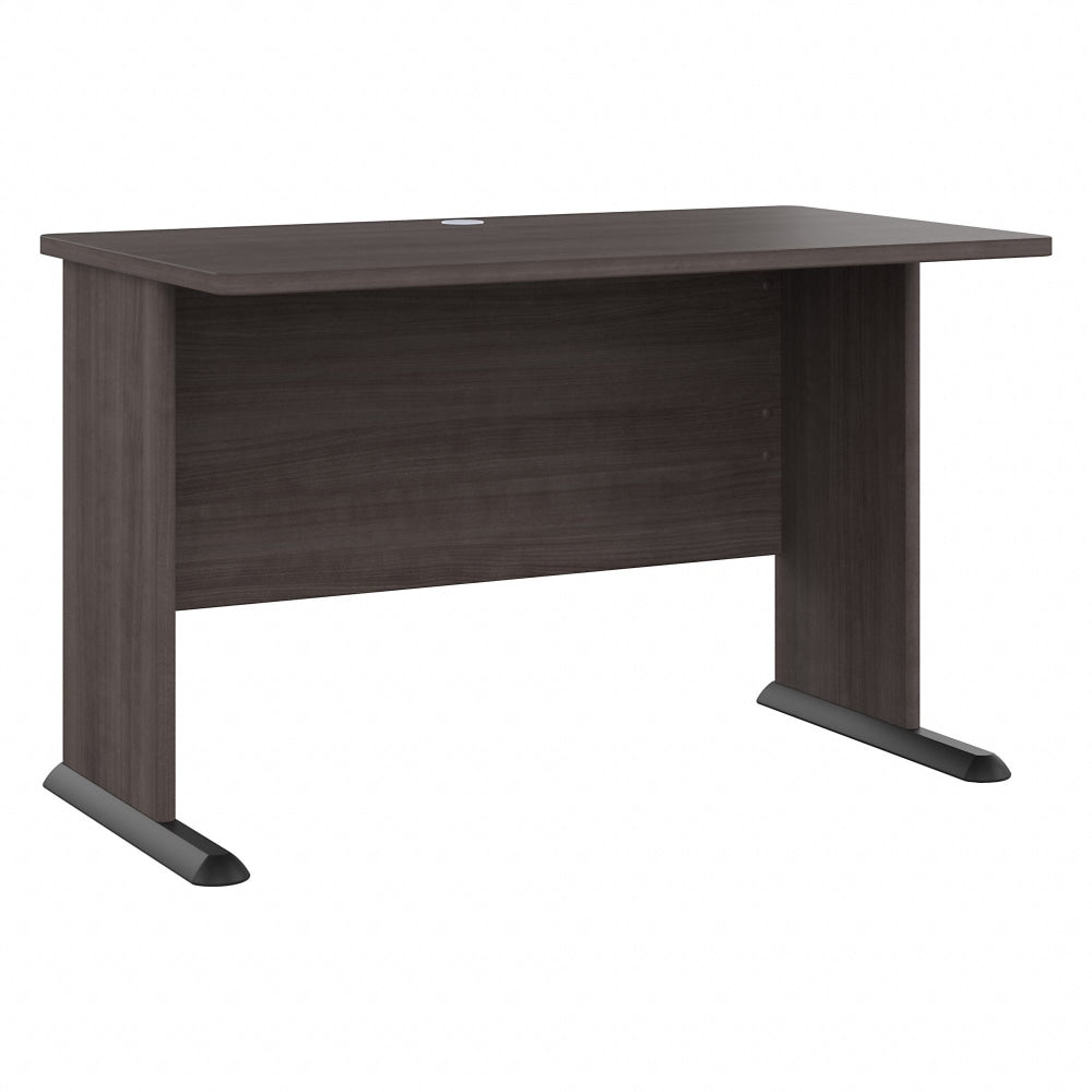 Bush Business Furniture Studio A 48inW Computer Desk, Storm Gray, Standard Delivery