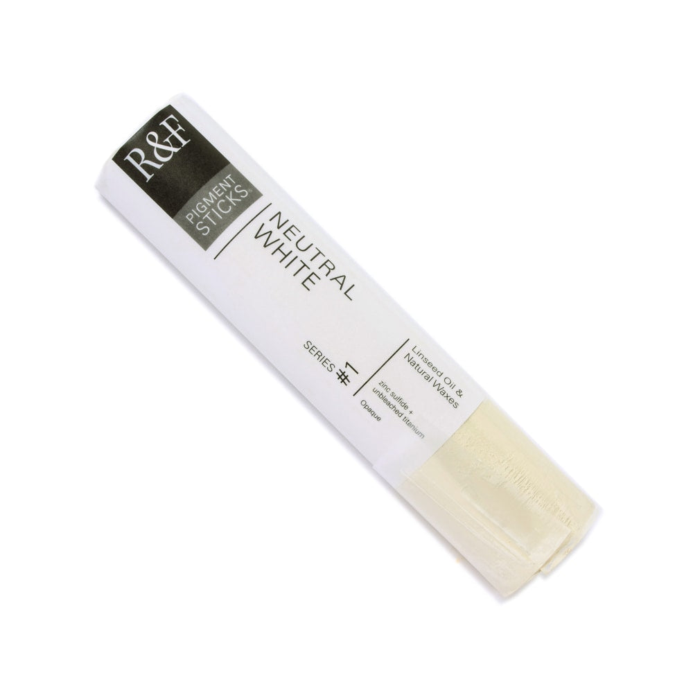 R & F Handmade Paints Pigment Sticks, 188 mL, Neutral White