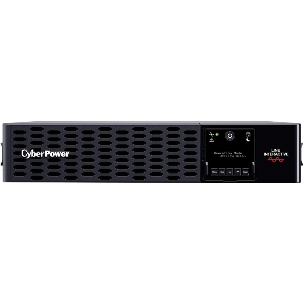 CyberPower PR3000RTXL2UAN New Smart App Sinewave UPS Systems - 3000VA/3000W, 120 VAC, NEMA L5-30P, 2U, Rack / Tower, Sine Wave, 9 Outlets, LCD, PowerPanel Business, $400000 CEG, 3YR Warranty