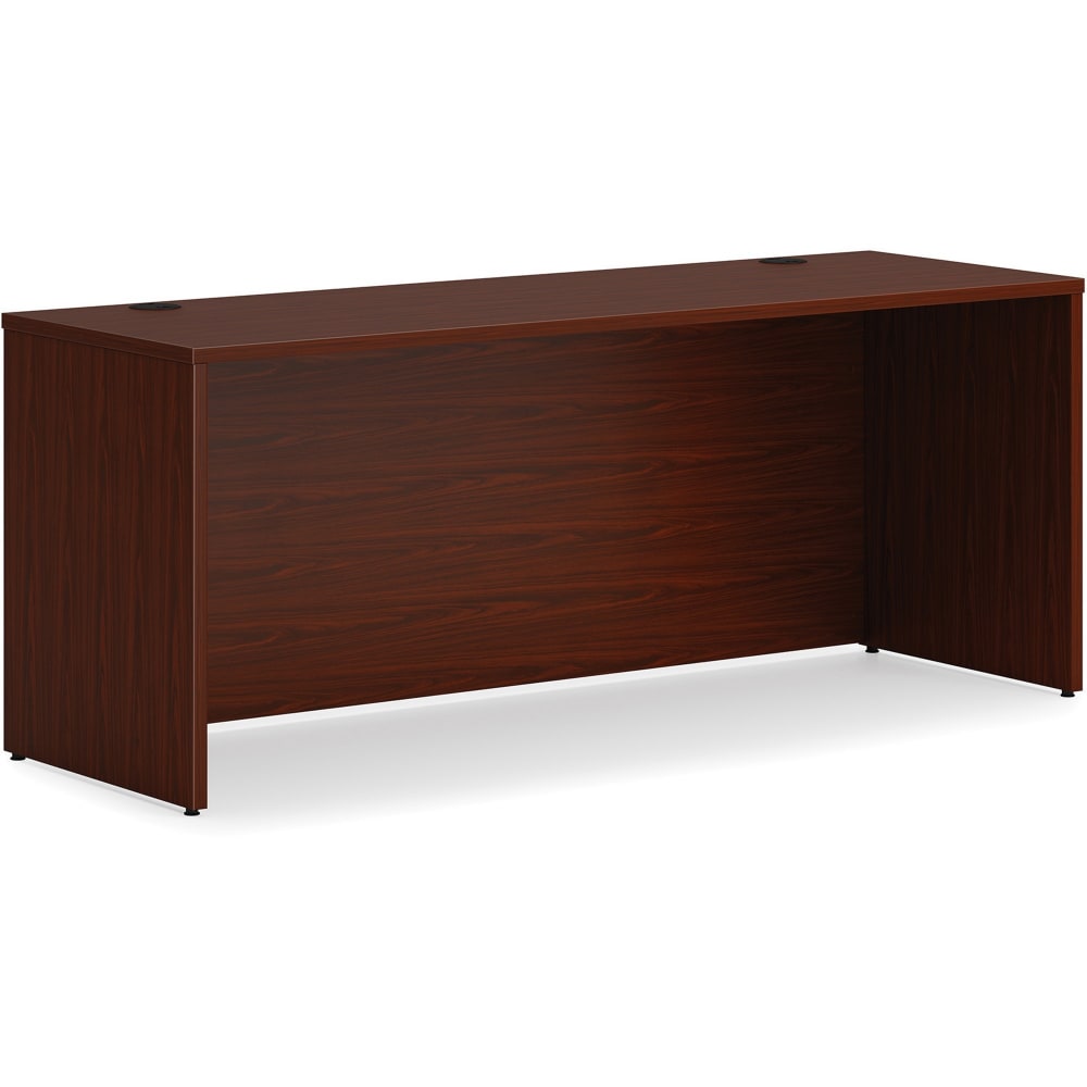 HON Mod 72inW Credenza Shell, Mahogany