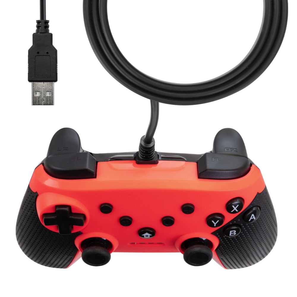 Gamefitz Wired Controller For Nintendo Switch, Red