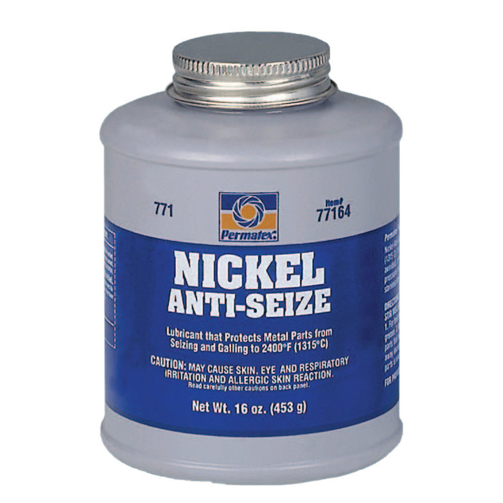 Nickel Anti-Seize Lubricants, 16 oz Brush Top Bottle