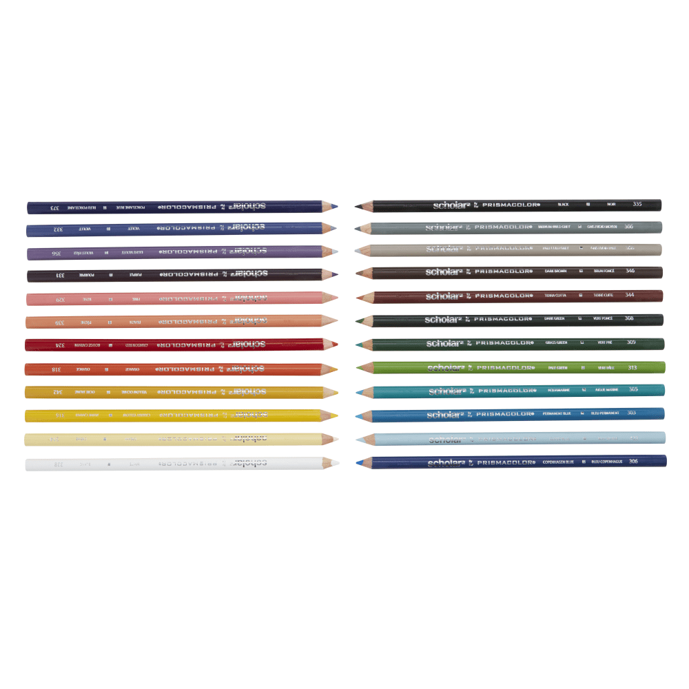 Prismacolor Scholar Color Pencils, Pack Of 24