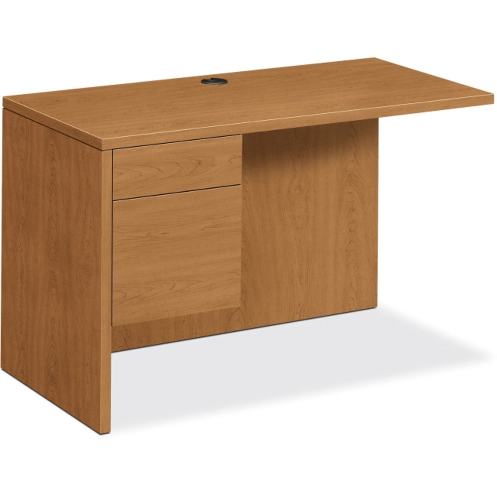 HON 10500 48inW Left Desk Return, Harvest Cherry