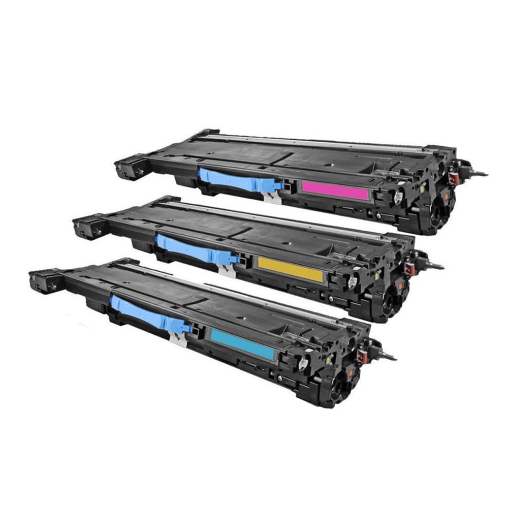 M&A Global Cartridges High-Yield Remanufactured Toner Drum Units, Cyan/Magenta/Yellow, HP824A 3CLR (HP 824A / CB385A / CB386A / CB387A), Pack Of 3