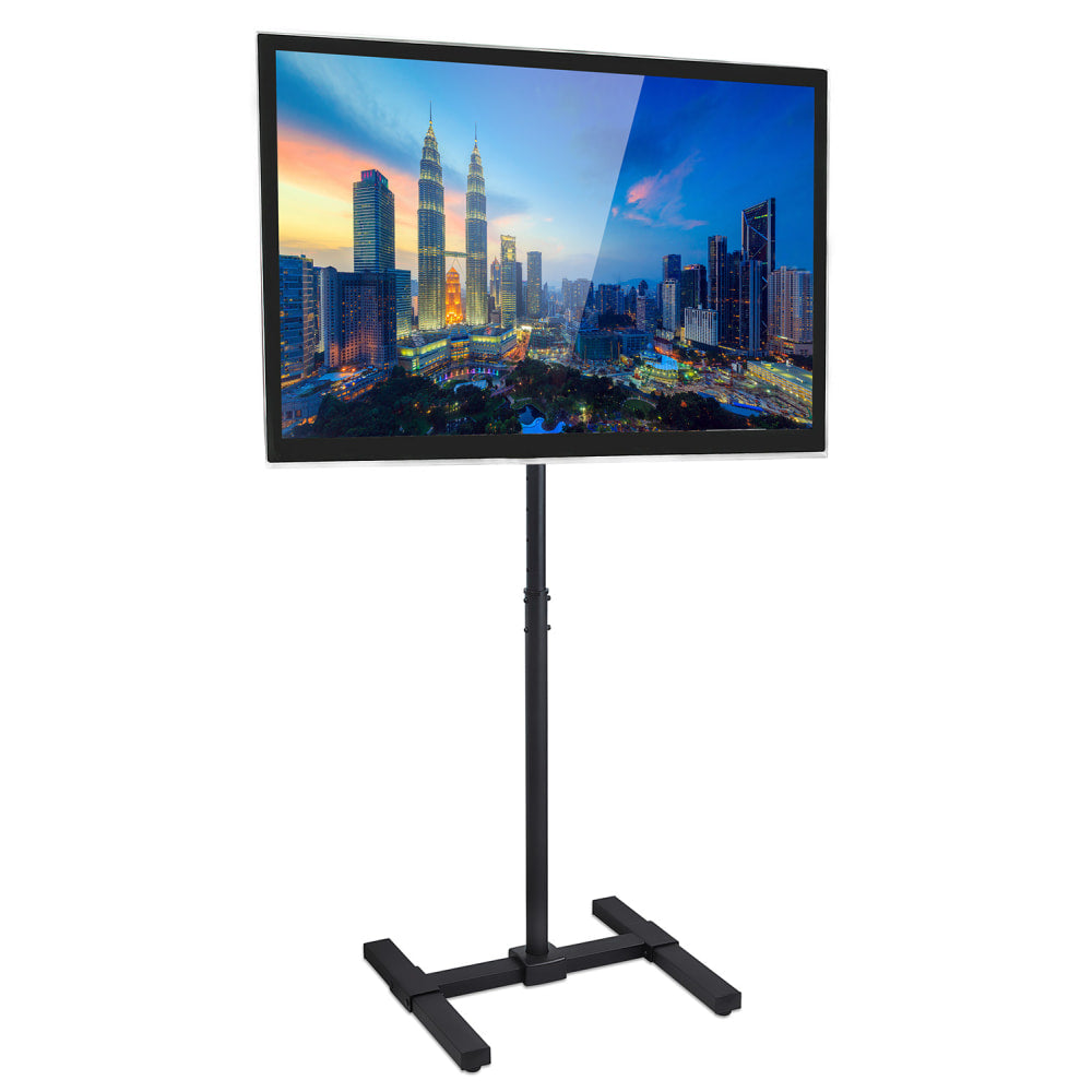 Mount-It! Portable TV Stand For 13in - 42in Screens, Black