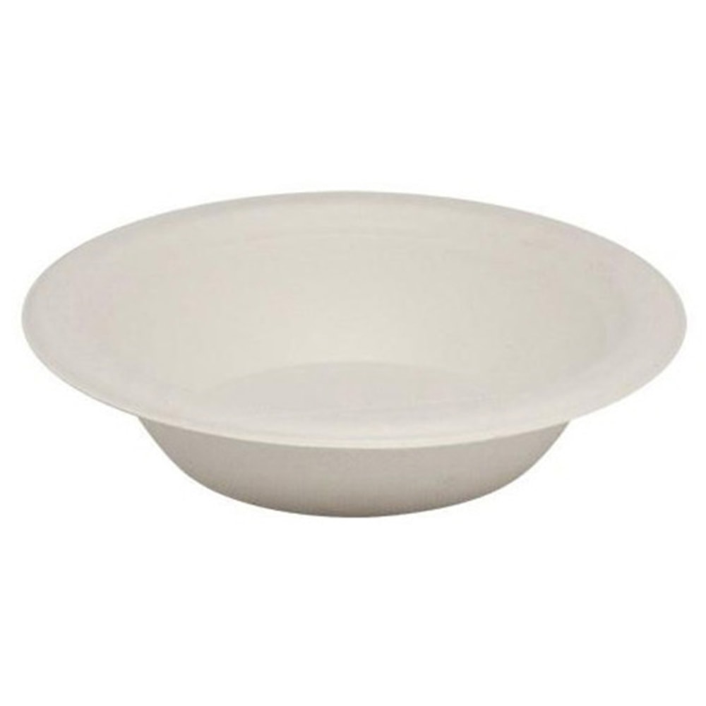 Karat Earth Sugarcane Bagasse Bowls, 12 Oz, Natural, Pack Of 1,000 Bowls