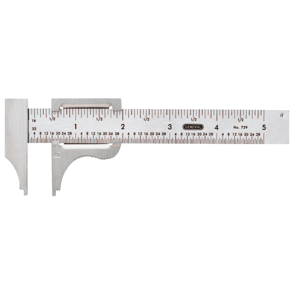 Slide Calipers, 0 in-4 in