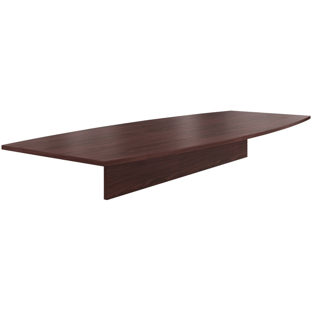 HON Preside Boat-Shaped Conference Table Top, 120inW, Mahogany