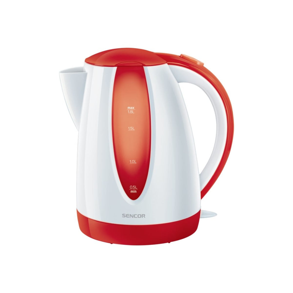 Sencor SWK1810WH Simple Electric Kettle, 1.8 Liter, Red