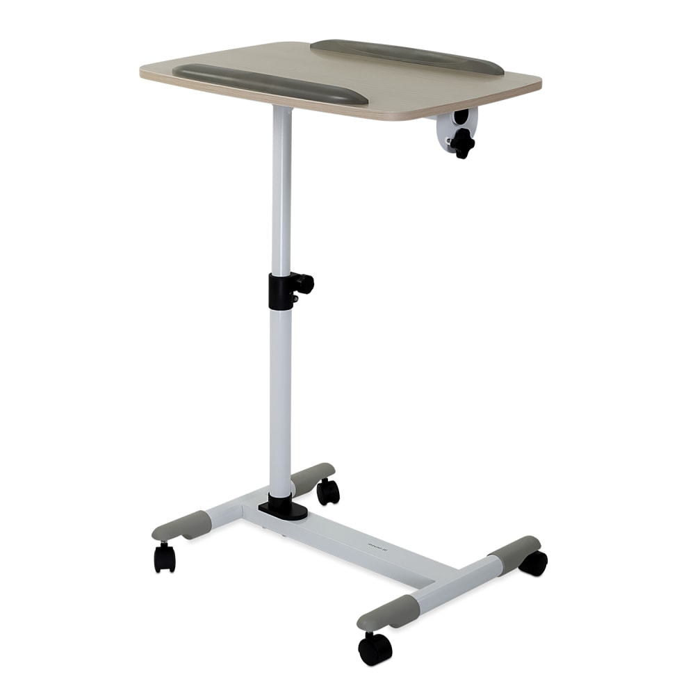 Mount-It! MI-7946 Laptop Cart Mobile Workstation, 34-1/8inH x 18-5/8inW x 6-1/8inD, Black