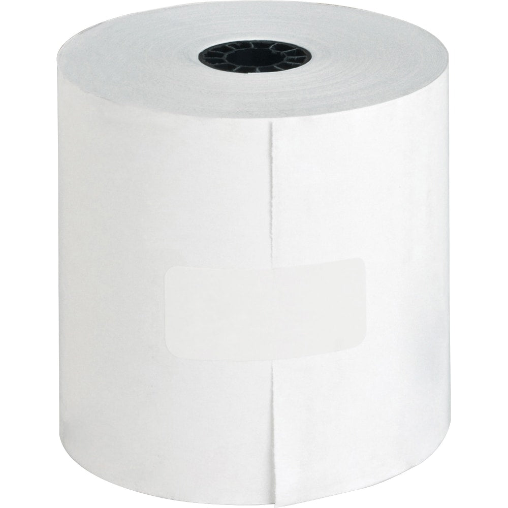 Business Source Thermal Thermal Paper - White - 3 1/8in x 273 ft - 48 g/m2 Grammage - Smooth - 50 / Carton