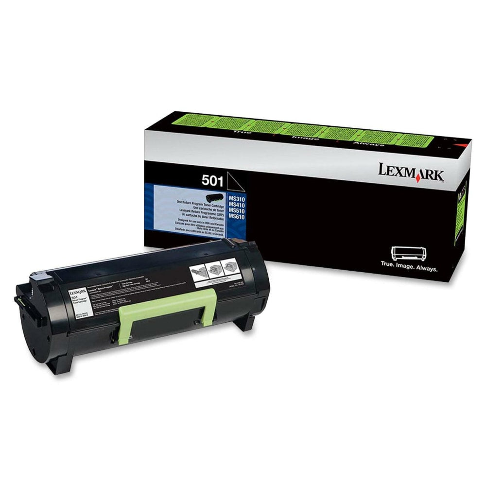 Lexmark 501 Black Return Program Toner Cartridge