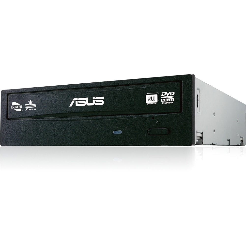 Asus DRW-24F1ST DVD-Writer - Internal - Black - DVD-RAM/±R/±RW Support - 48x CD Read/48x CD Write/24x CD Rewrite - 16x DVD Read/24x DVD Write/8x DVD Rewrite - Double-layer Media Supported - SATA - 5.25in - 1/2H