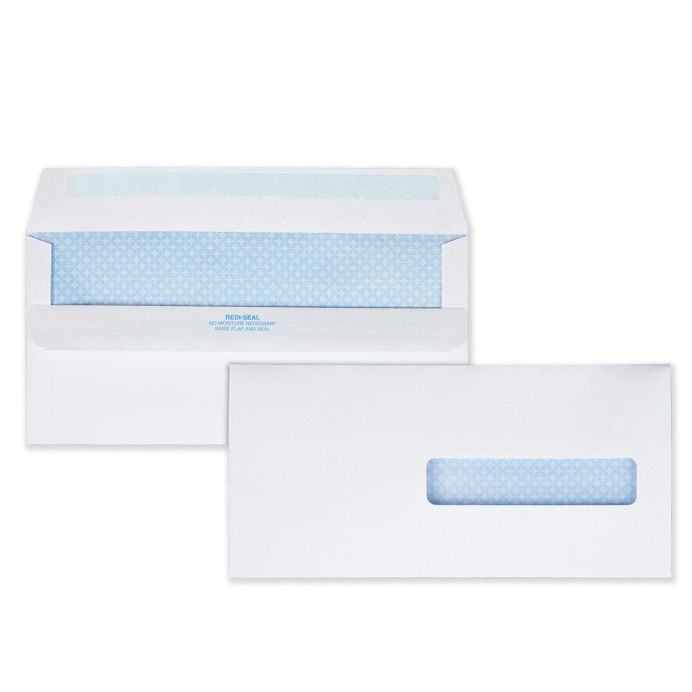 Quality Park Medical Claim Business Envelopes With Self Seal, #10, 4/12in x 9 1/2in, White, Box Of 500