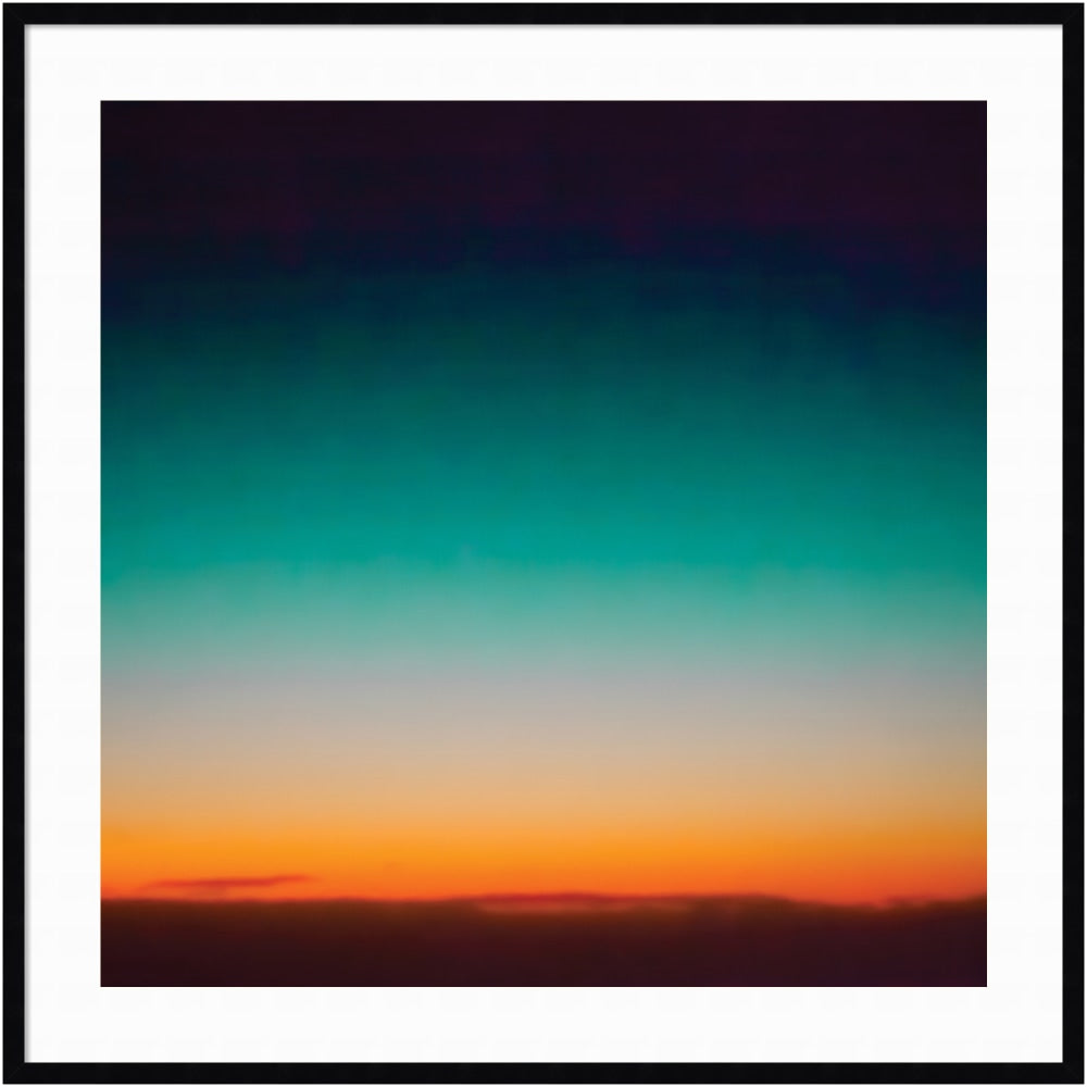 Amanti Art Sunrise Flying by Caroline Mint Wood Framed Wall Art Print, 41inW x 41inH, Black