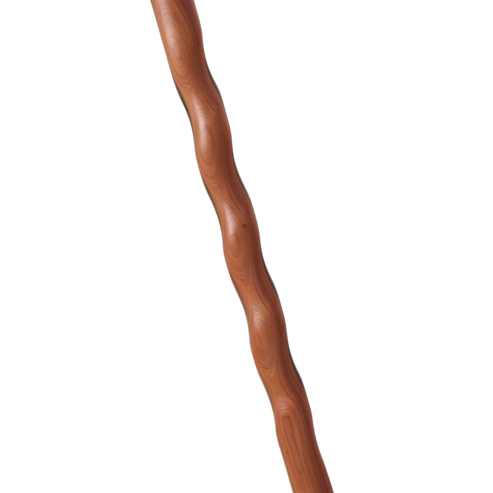 Brazos Walking Sticks Twisted Derby Handle Aromatic Cedar Walking Cane, 34in