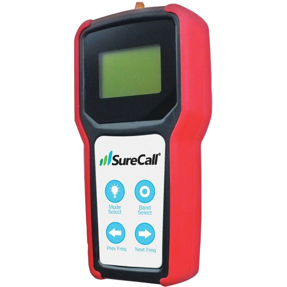 SureCall Portable 5-Band RF Signal Meter - Cellular Signal Detection, Frequency Measurement - 4Number of Batteries Supported - AAA - Battery Included - Battery Rechargeable - Nickel Metal Hydride (NiMH)