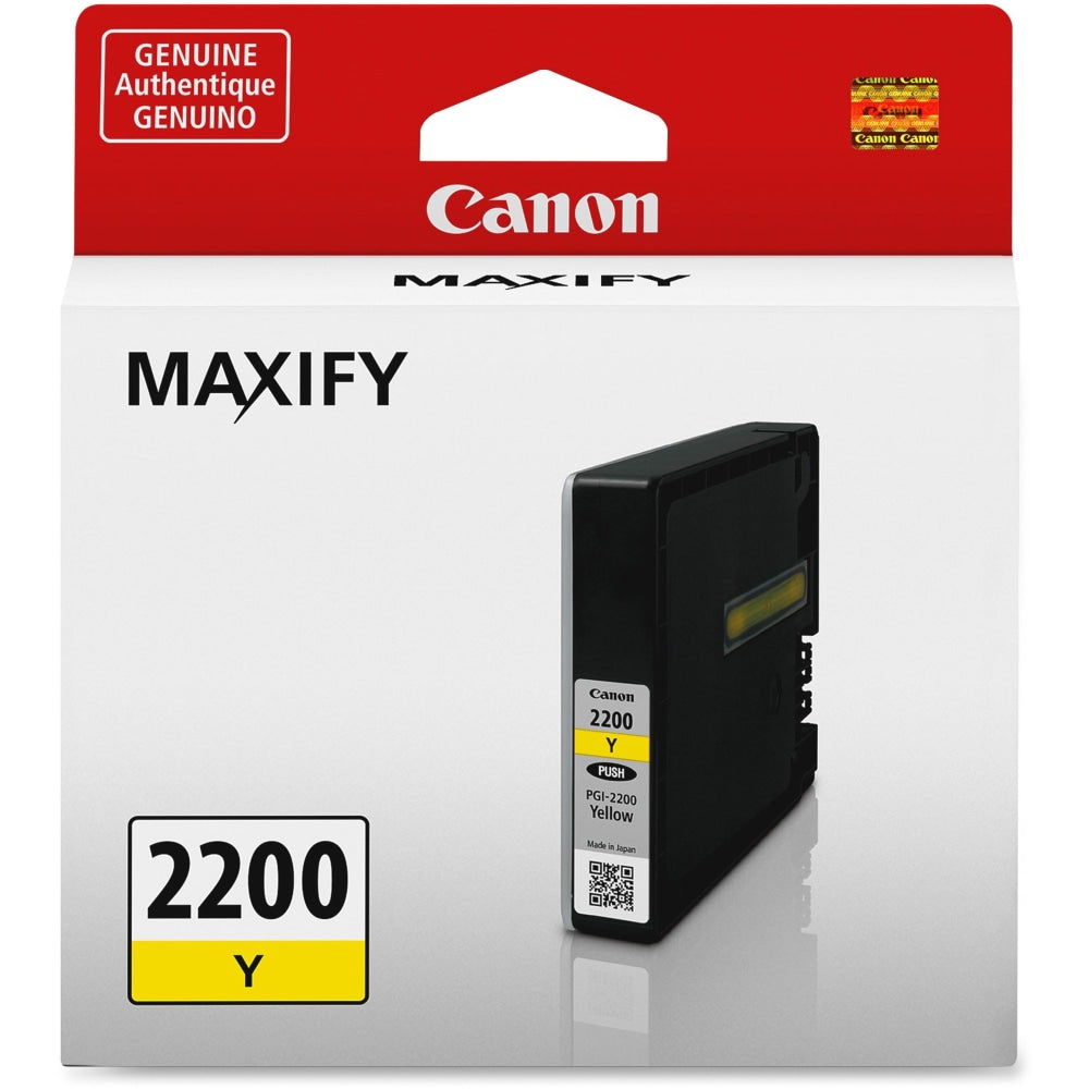 Canon PGI-2200 Original Ink Cartridge - Inkjet - Standard Yield - 700 Pages - Yellow - 1 / Pack