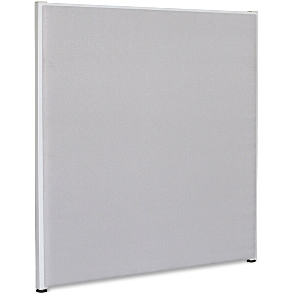 Lorell Panel System Fabric Panel, 60inH x 48inW, Gray