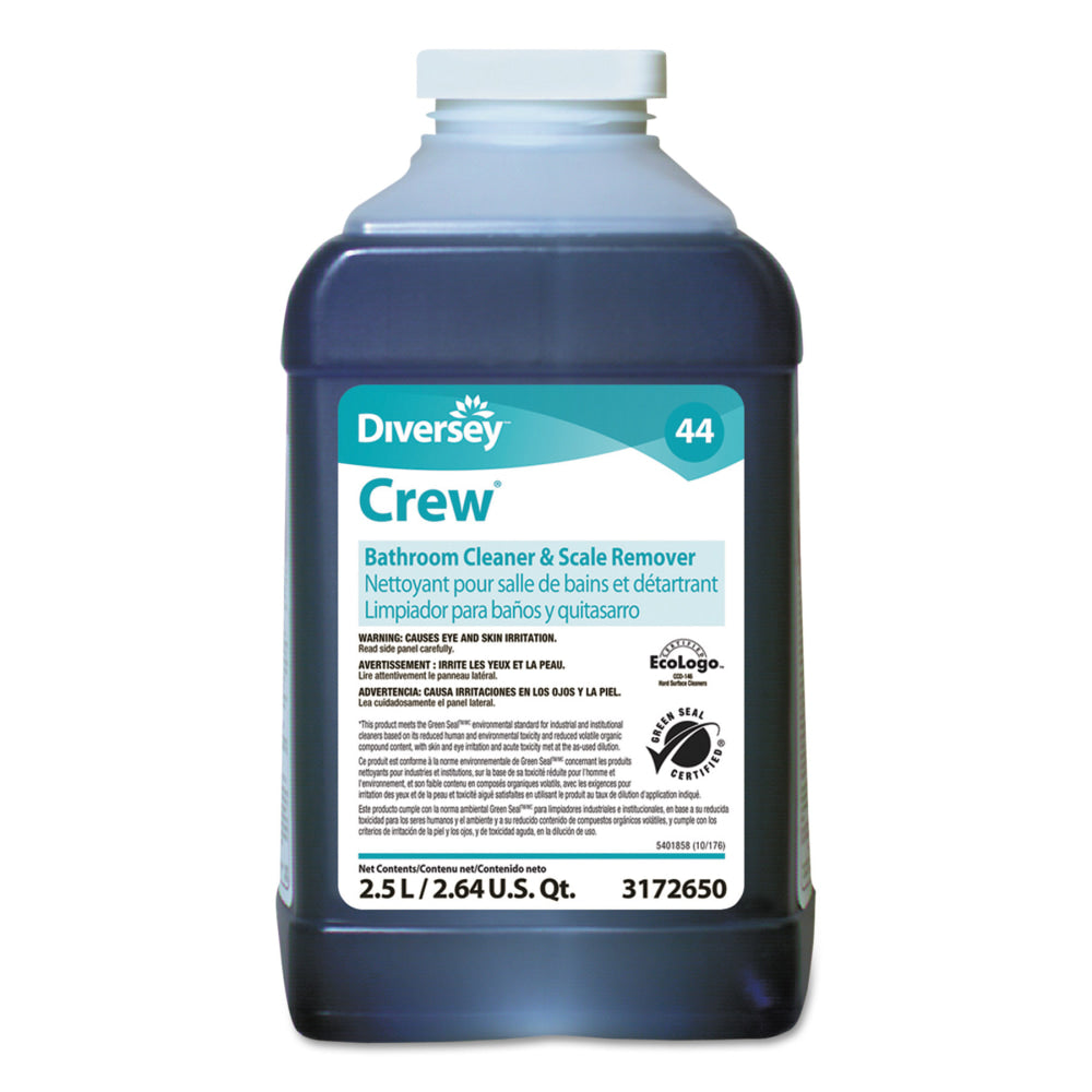 Diversey Crew Bathroom Cleaner And Scale Remover, 83.2 Oz Bottle, Case Of 2