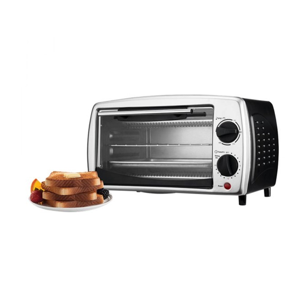 Brentwood 4-Slice Toaster Oven Broiler, Black