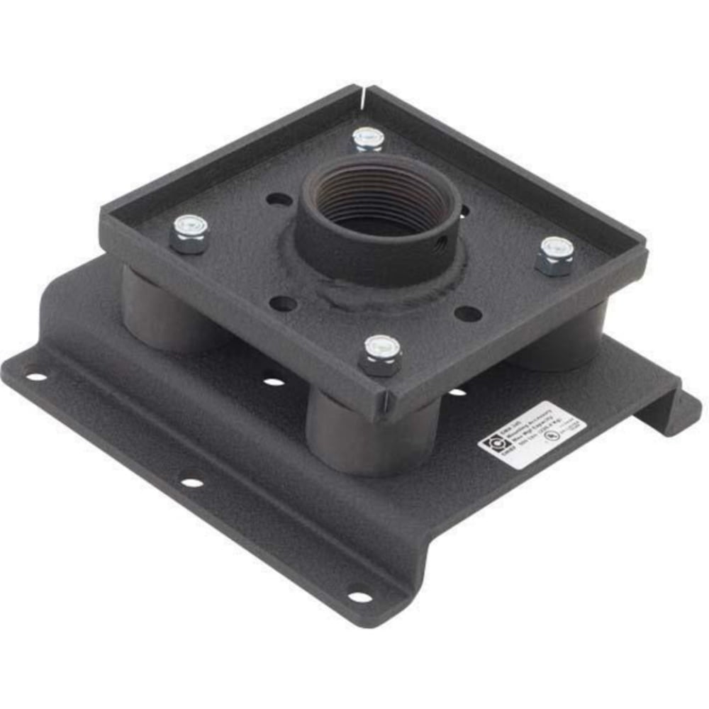 Chief Structural Ceiling Plate Adapter - With Decoupler - Steel - 500 lb