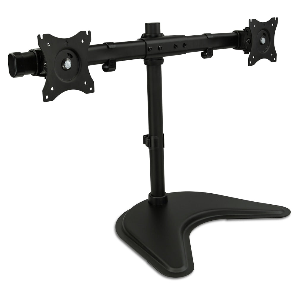 Mount-It! Dual Monitor Desk Stand, Black, MI-1781