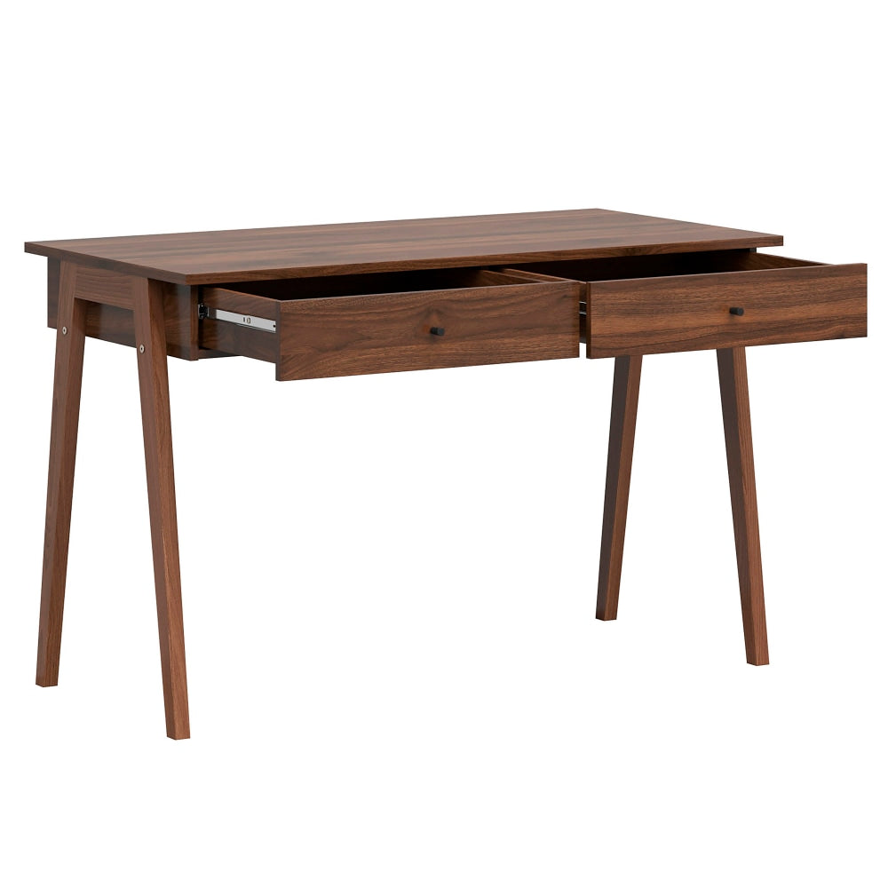 Lifestyle Solutions Worthington 48inW Computer Desk, Walnut