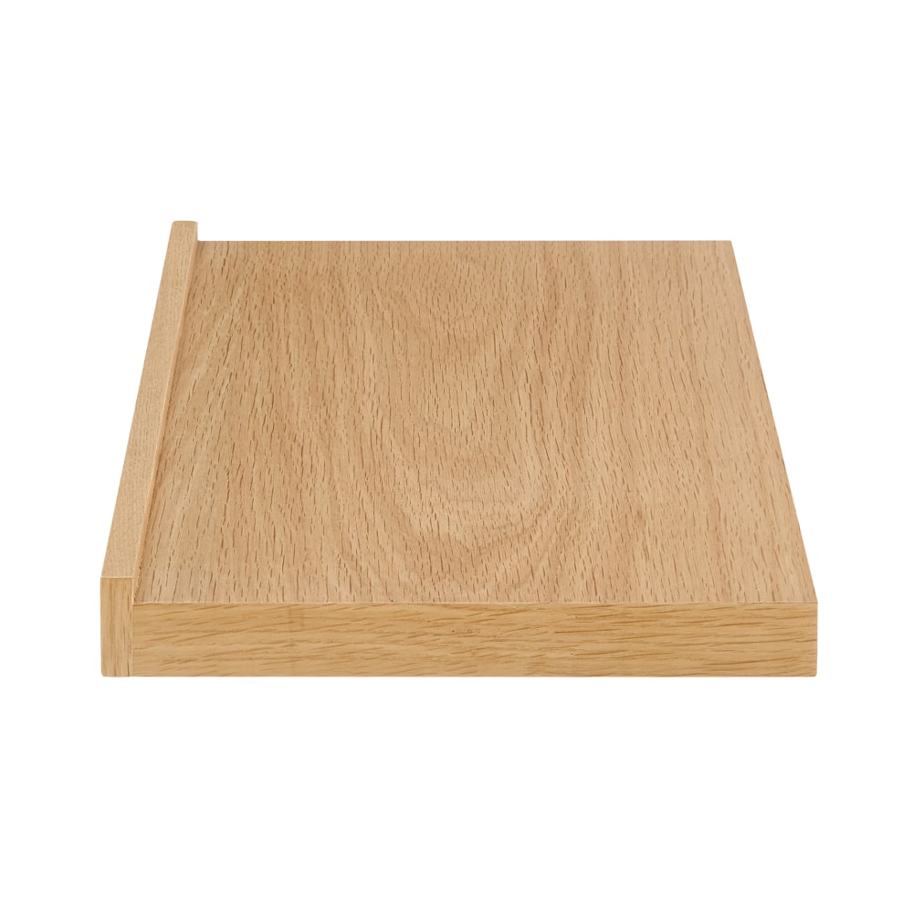 Eurostyle Bianca 24in Floating Shelf, Oak