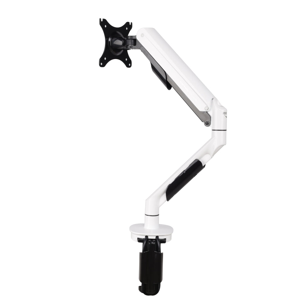 Loctek Q7 Monitor Arm, Single, 13 13/16inH x 12 15/16inW x 4 5/16inD, White