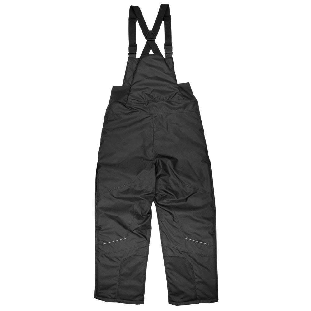 Ergodyne N-Ferno 6472 Insulated Bib Overalls, 3XL, Black