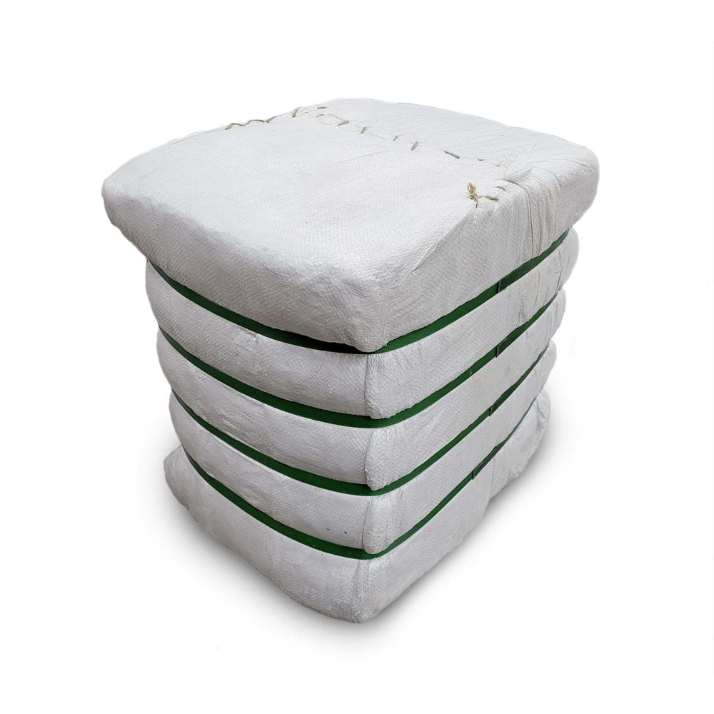 Pro-Clean Basics T-Shirt Rags, Assorted Sizes, White, 1,000-Lb Pallet